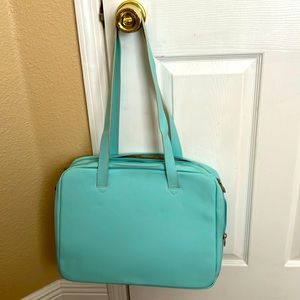 Mcklein leather laptop bag